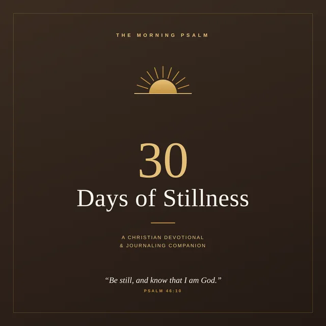 30 Days of Stillness — cover