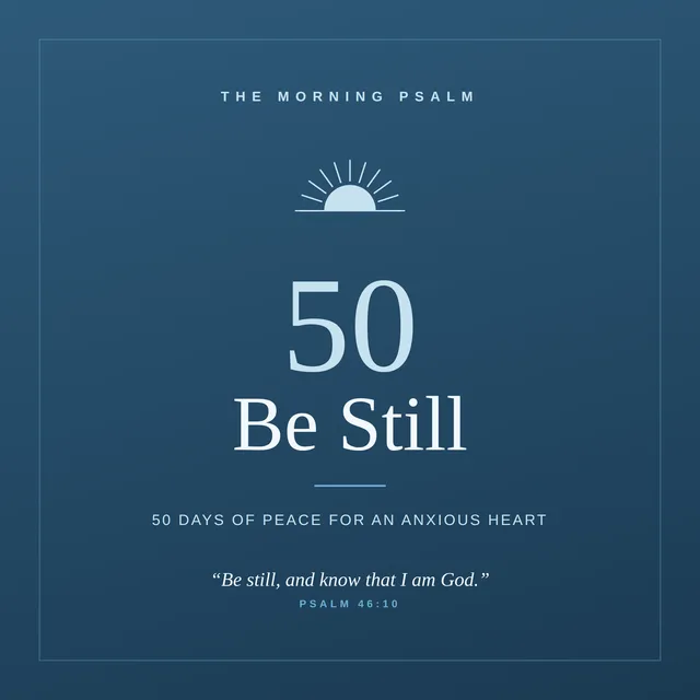 Be Still — cover